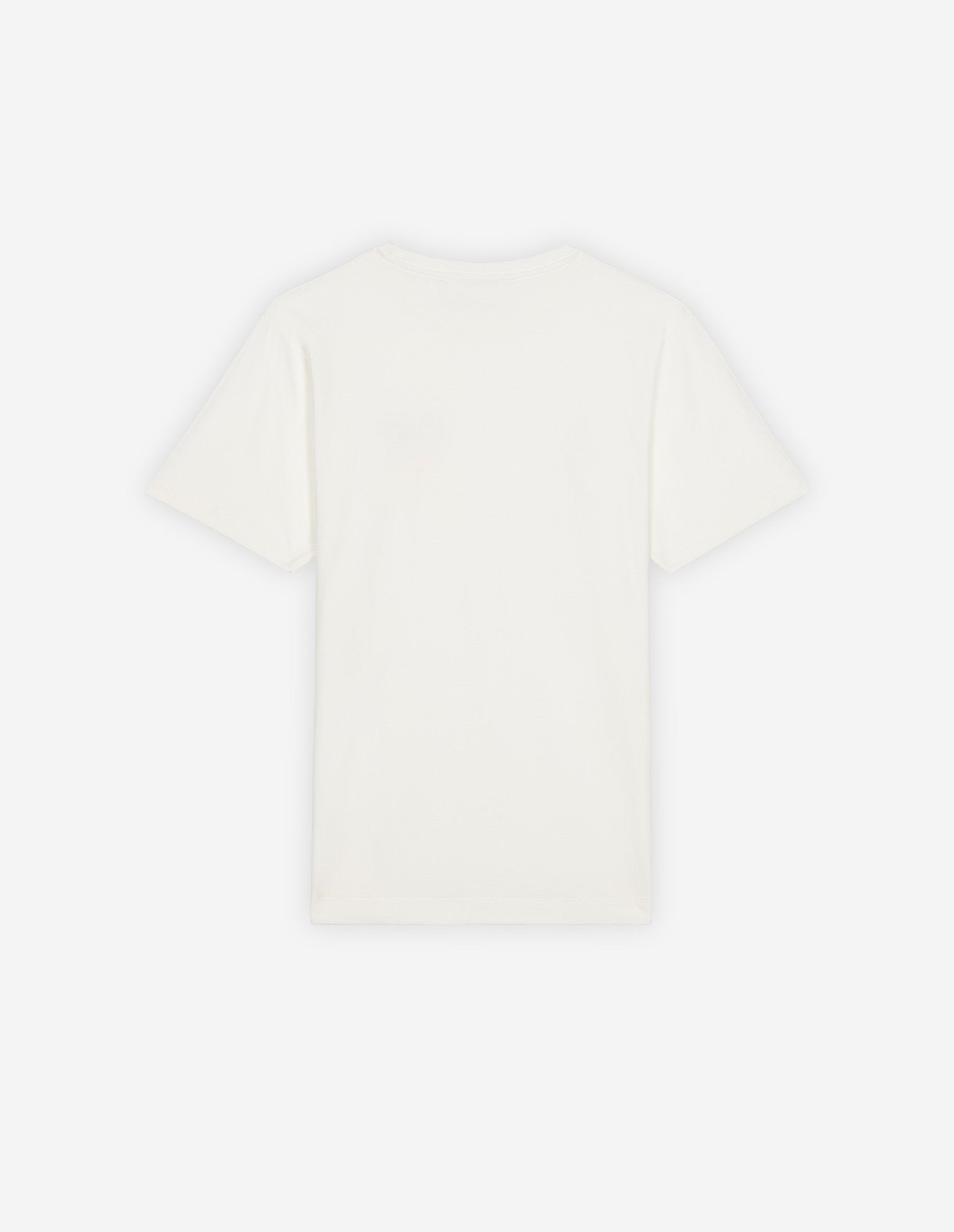 Front embroidered T-shirt - White