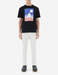 T-shirt Maison Kitsuné x Anthony Burill - Black