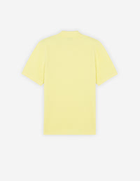 Polo à manches courtesavec écusson - Light Yellow