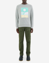 Sweatshirt Maison Kitsuné x Anthony Burill - Grey Melange