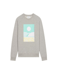 Sweatshirt Maison Kitsuné x Anthony Burill - Grey Melange