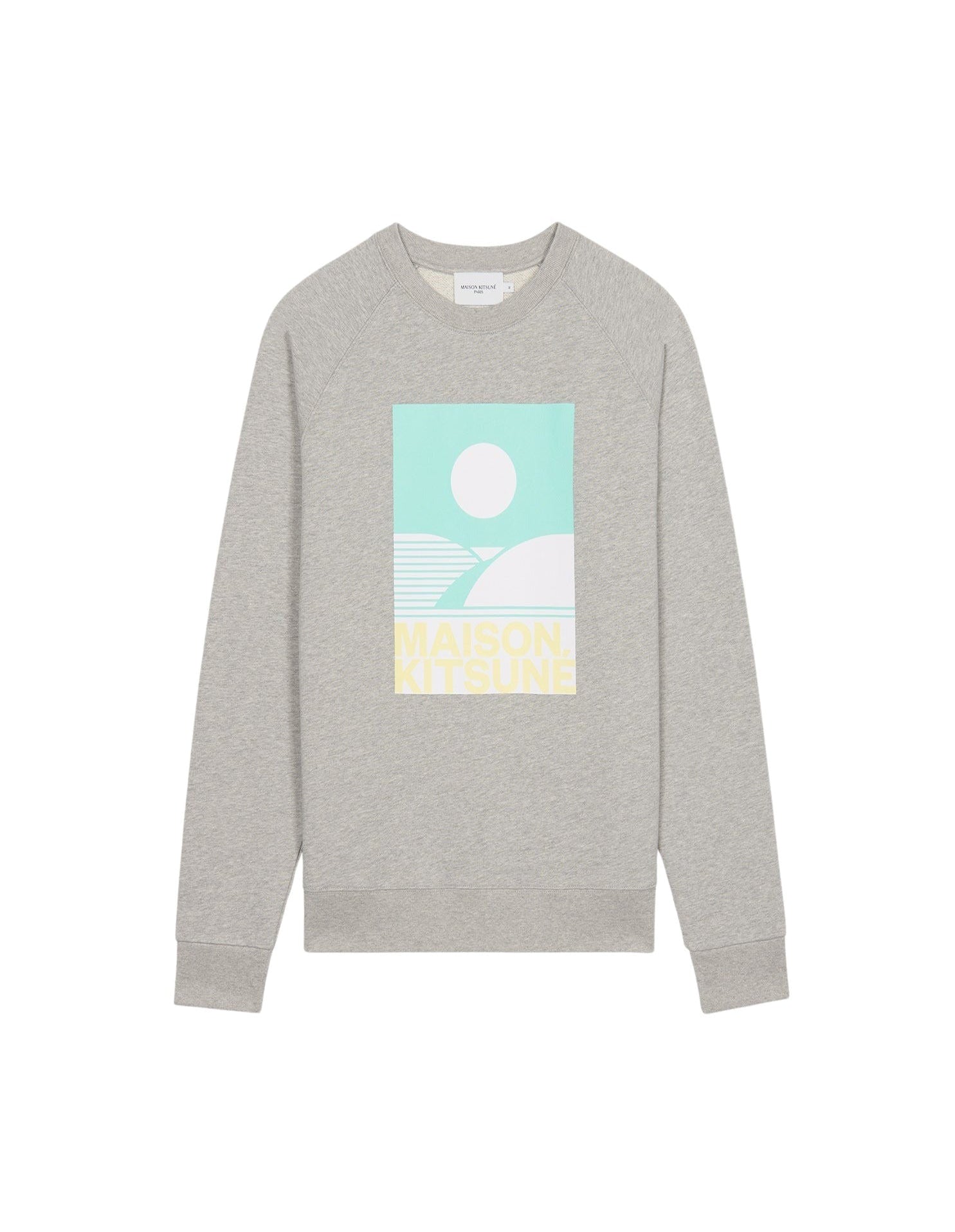 Sweatshirt Maison Kitsuné x Anthony Burill - Grey Melange