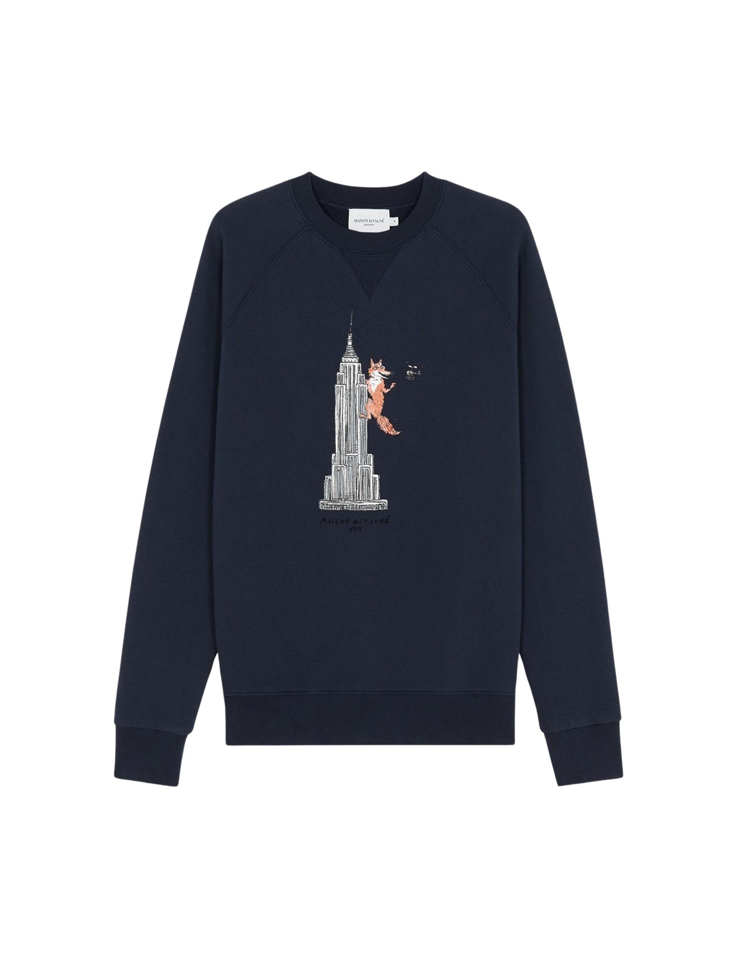 Sweatshirt Maison Kitsuné x Olympia Le-Tan - Navy Blue