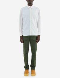 Chemise à rayures avec écusson - Color Block Stripes