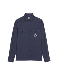 Chemise droite Café Kitsuné - Navy