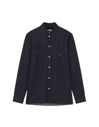 Fox Café Denim Shirt - Indigo