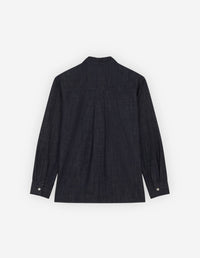 Fox Café Denim Shirt - Indigo