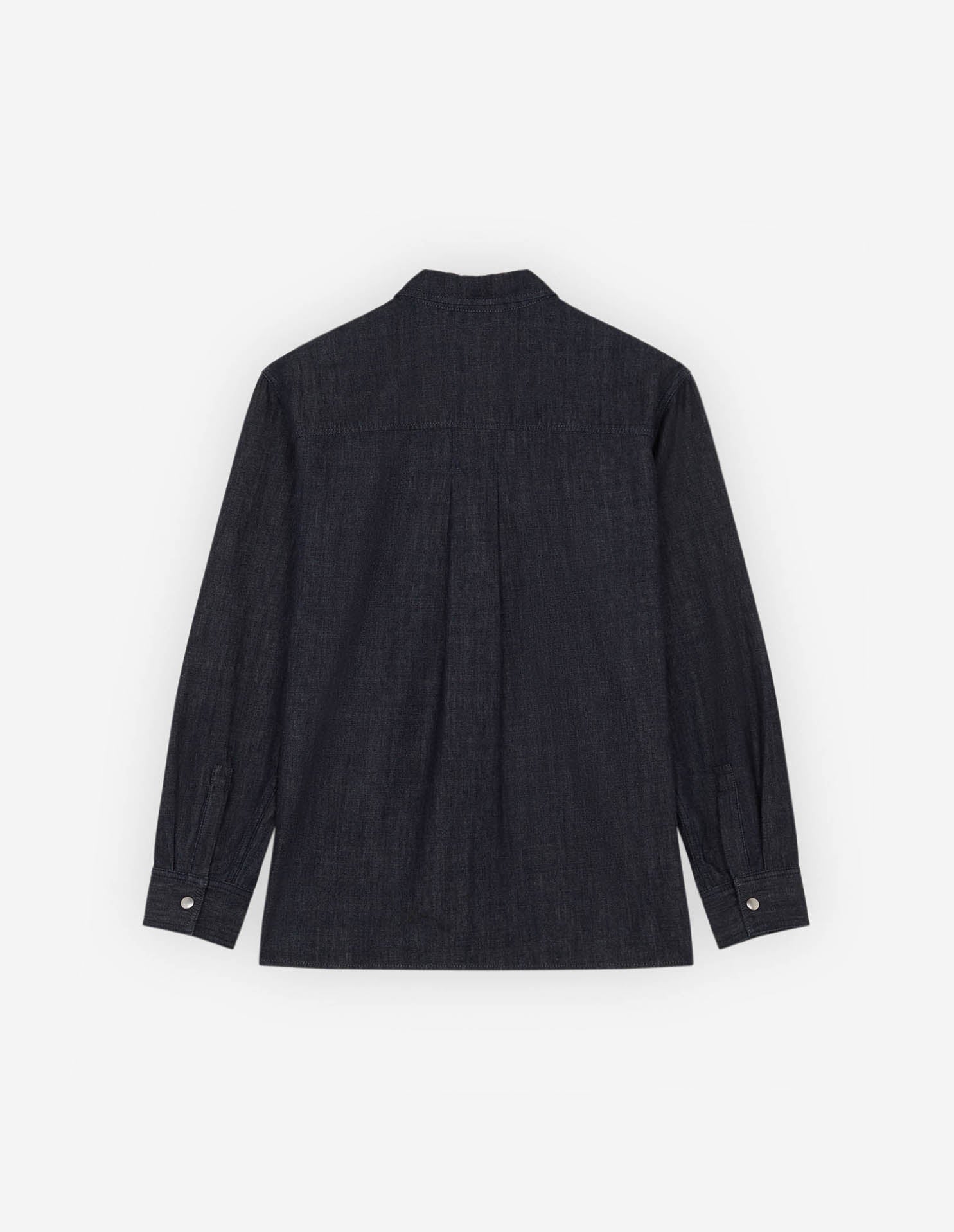 Fox Café Denim Shirt - Indigo