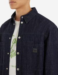 Fox Café Denim Shirt - Indigo