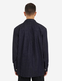 Fox Café Denim Shirt - Indigo