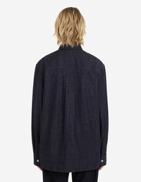 Fox Café Denim Shirt - Indigo