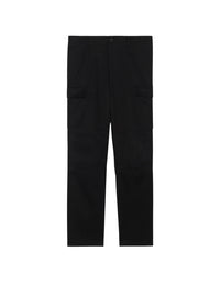 Pantalon cargo à poches avec écusson - Long Black
