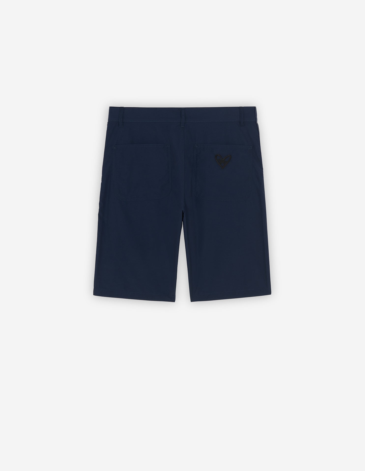 Embroidered shorts - Dark Navy