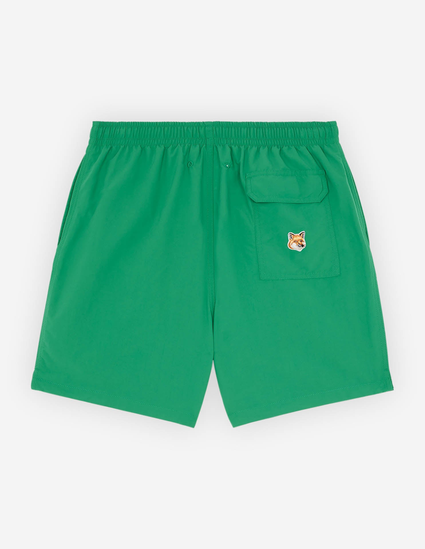 Short de bain avec écusson brodé à l'arrière - Grass Green