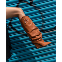 Arizona 100 leather boots - Fauve & Camel