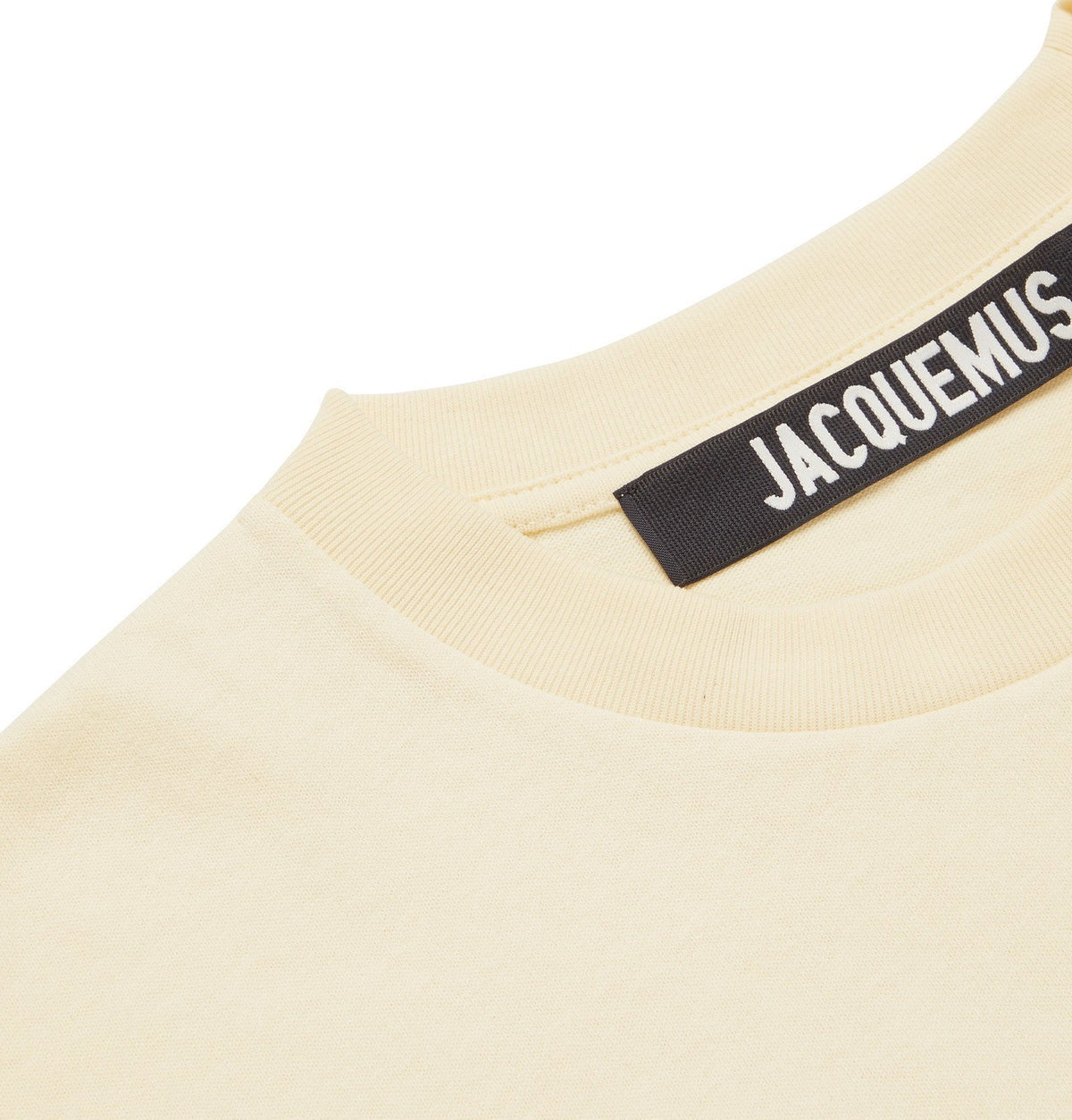 LIGHT YELLOW LE TSHIRT FLEUR