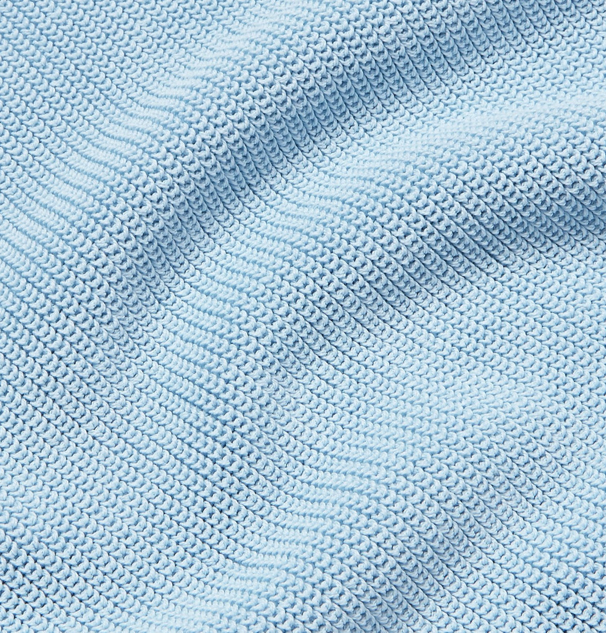 Polo en maille à col classique - Light Blue