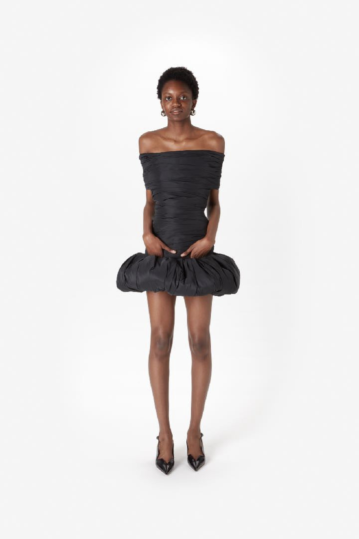 OFF-SHOULDER UFO DRESS