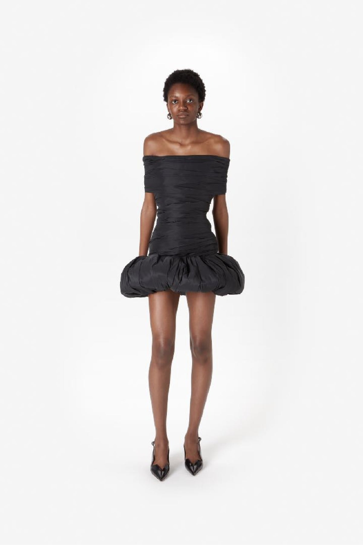 OFF-SHOULDER UFO DRESS