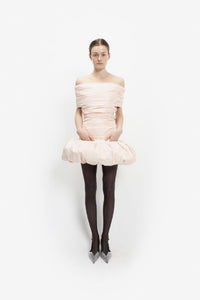 OFF-SHOULDER UFO DRESS