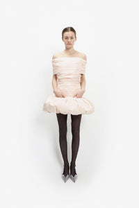 OFF-SHOULDER UFO DRESS