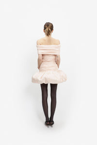 OFF-SHOULDER UFO DRESS