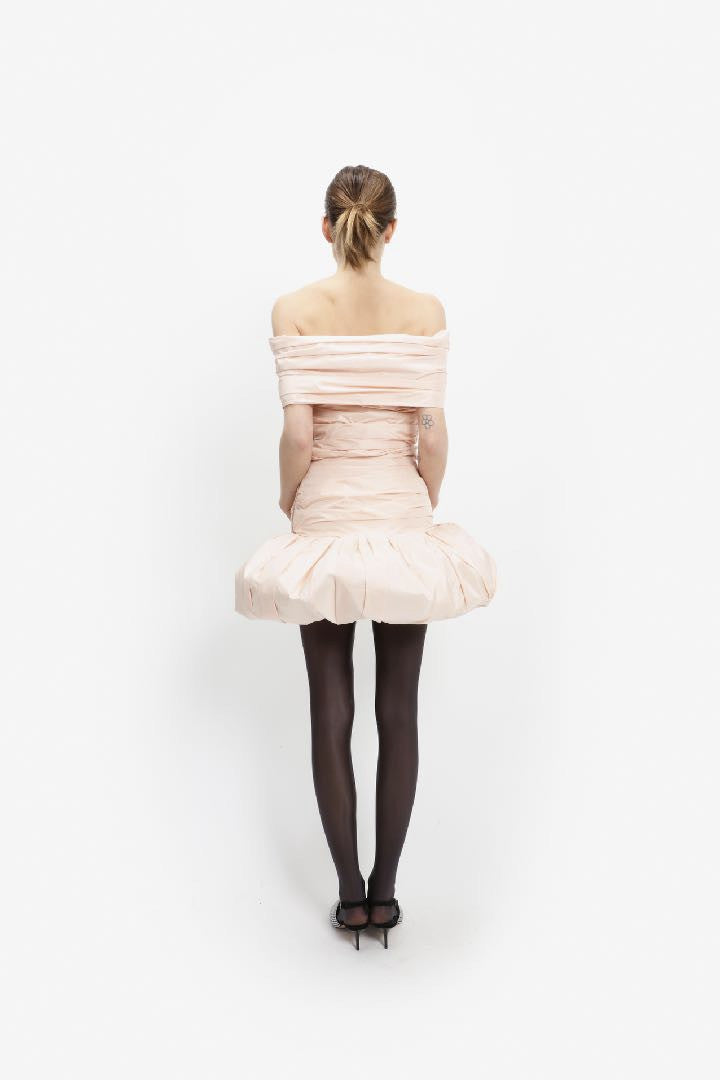 OFF-SHOULDER UFO DRESS
