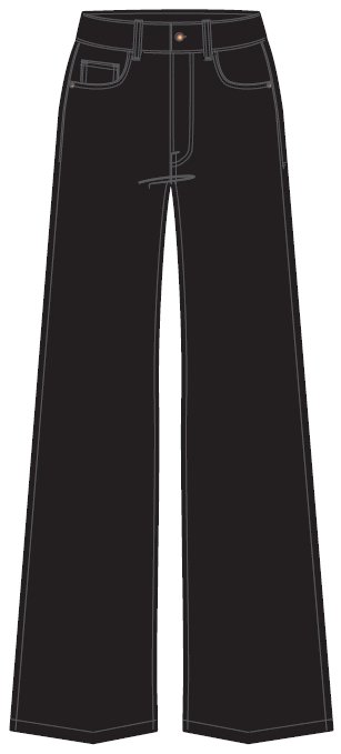 LE SLIM PALAZZOBLACK