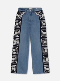 LE JANE WIDE LEG CROP CROCHETBAINES CLEAN