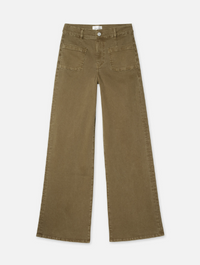 LE SLIM PALAZZO BARDOT PKTKHAKI GREEN