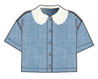 THE CROCHET COLLAR SHIRTFLORIDA