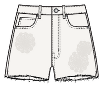 THE CROCHET DARE SHORTFLURRY