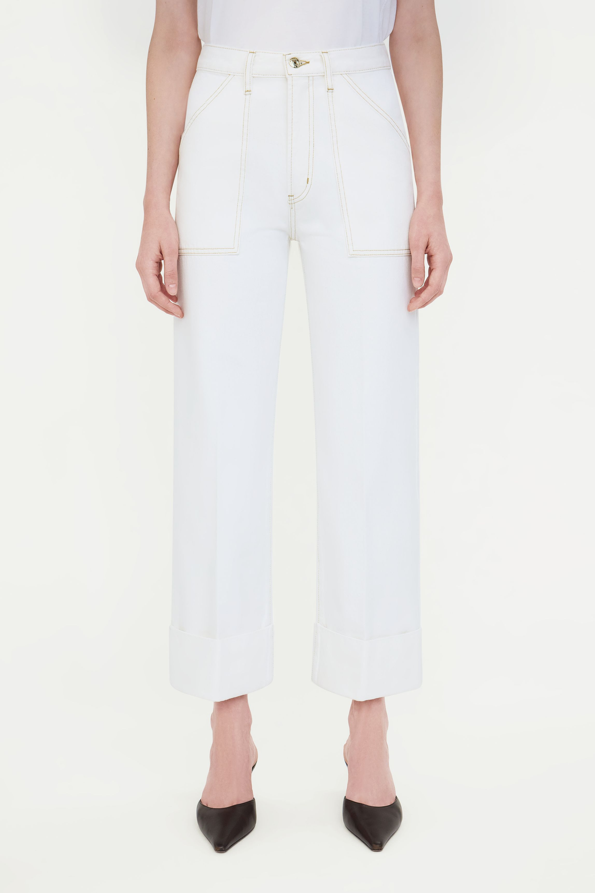 THE UTILITY TROUSERAU NATURAL CLEAN