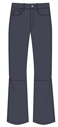 THE LEATHER REBOOT CROPDARK INDIGO