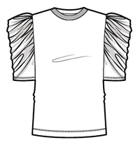 THE DRAPE TEEWHITE