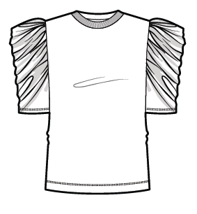 THE DRAPE TEEWHITE