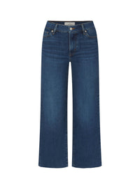 Pantalon Slim Palazzo Crop en denim - Elixir Raw After