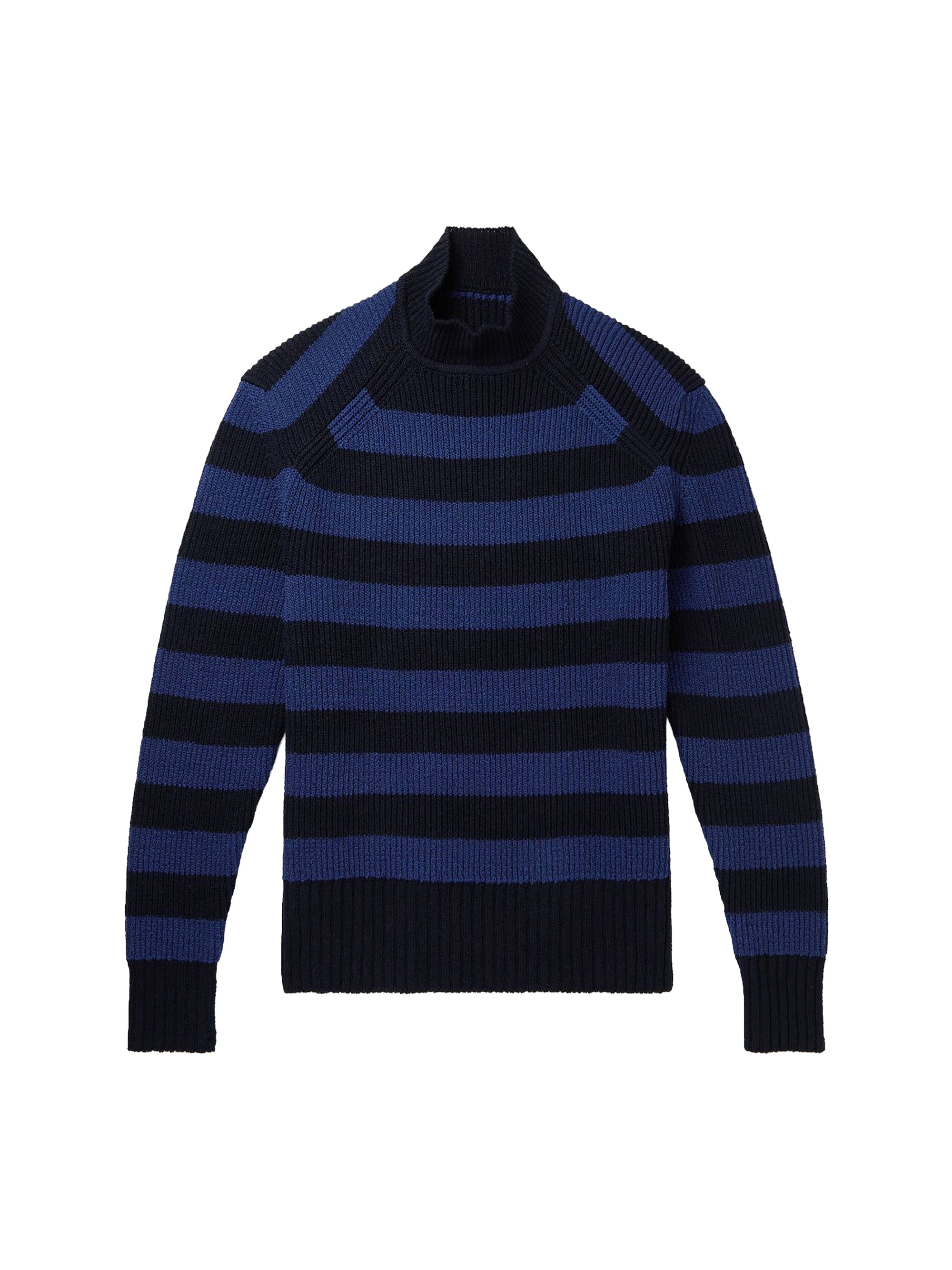 Pull Rayures en maille - Multi Blue