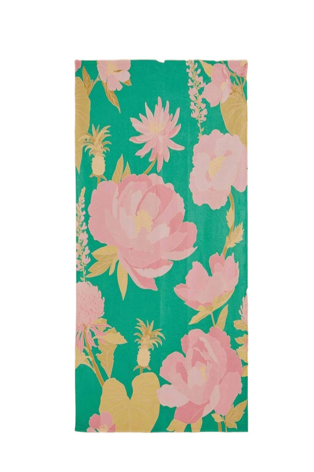 Serviette Jardin d'hiver en coton mélangé - Vert