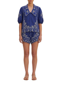 DJV_Navy Blue Jupes & Shorts - Navy Blue