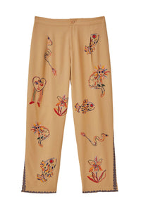 DJV_Khaki Pantalons - Khaki