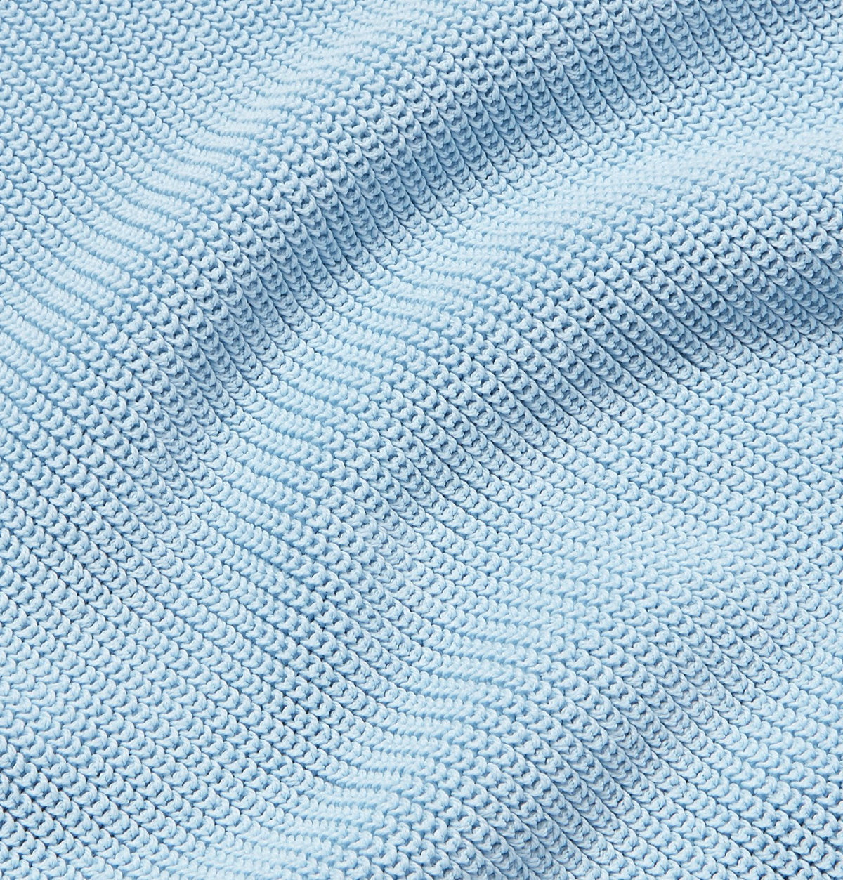 Polo en maille à col classique - Light Blue