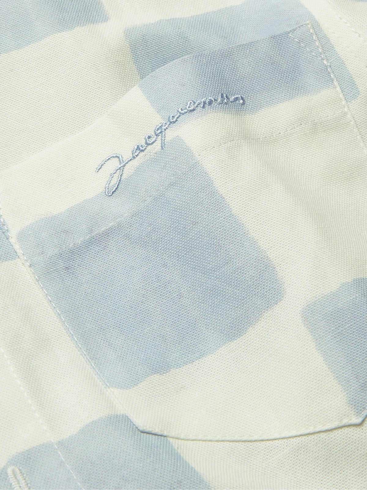 Chemise à carreaux zippée - Blue Checks