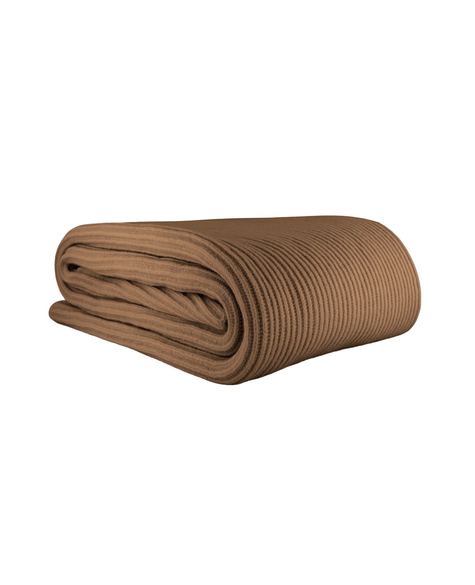 Plaid Baci en laine - Marron