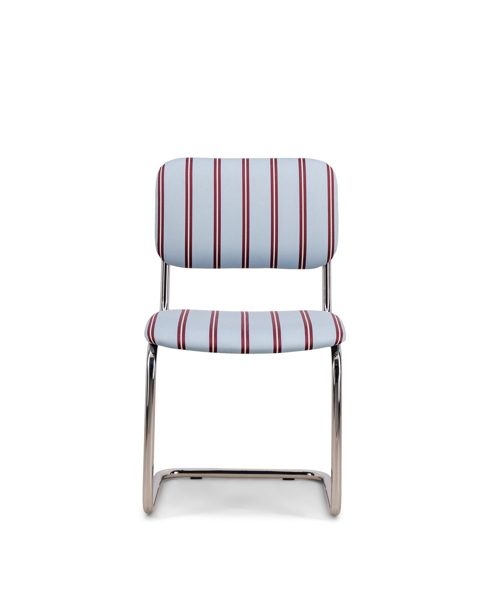 Chaise Classica - Bleu Et Bordeaux