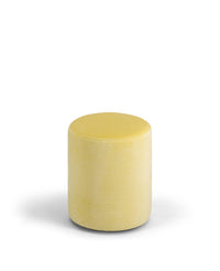 Pouf Mobile en velours côtelé - Jaune