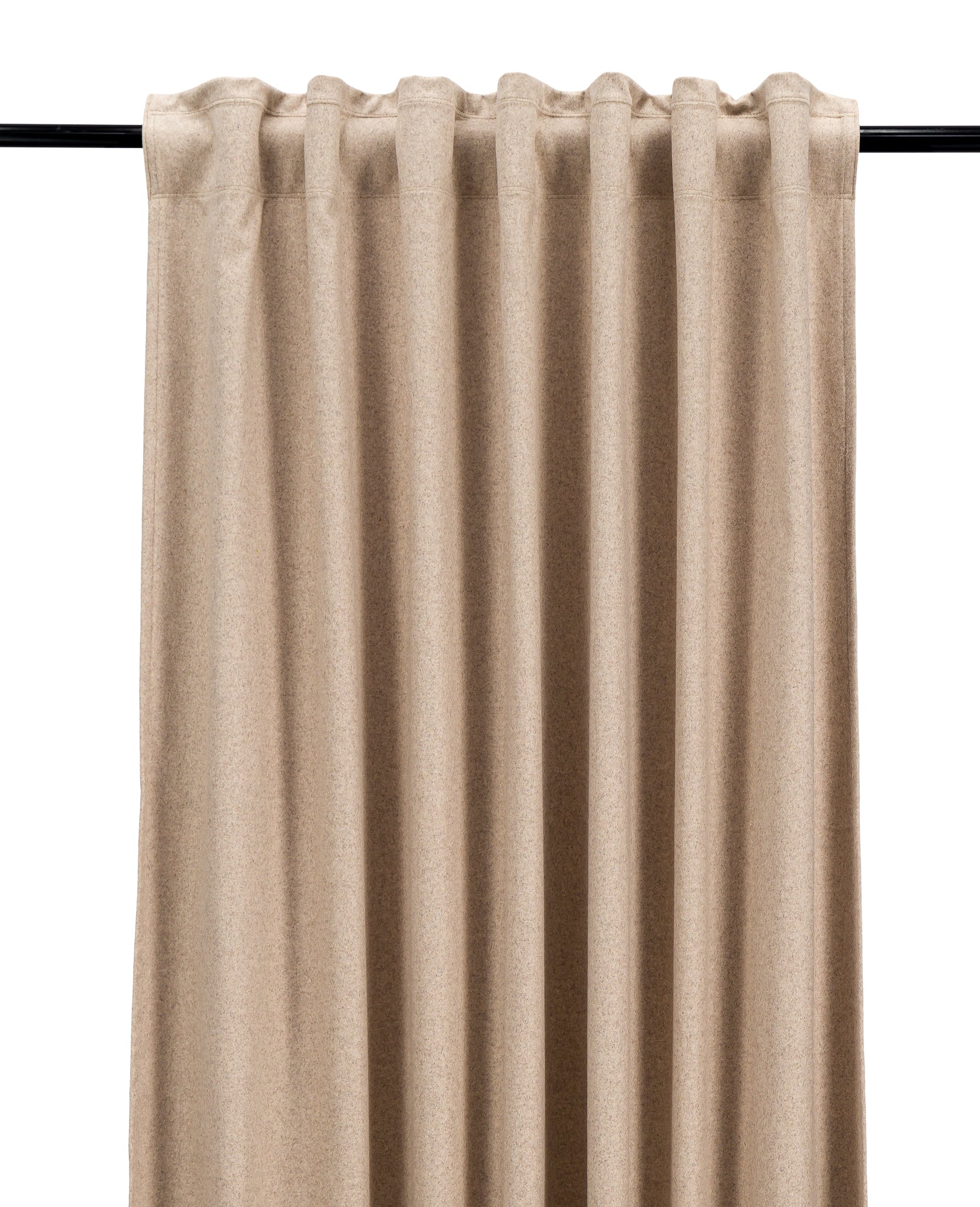 Rideau San Moritz en laine - Beige