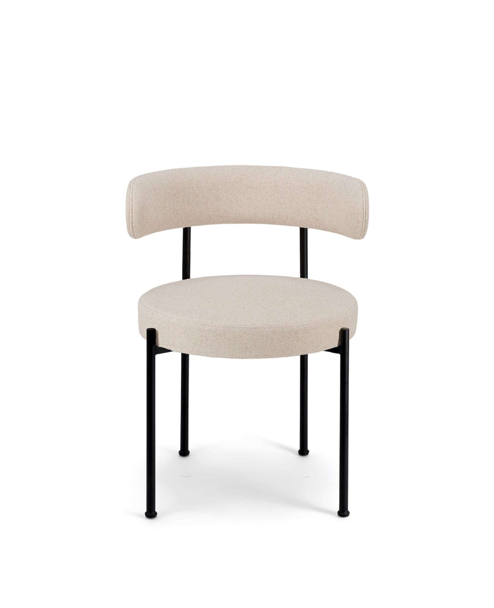 Chaise Libera structure - Beige et Noir