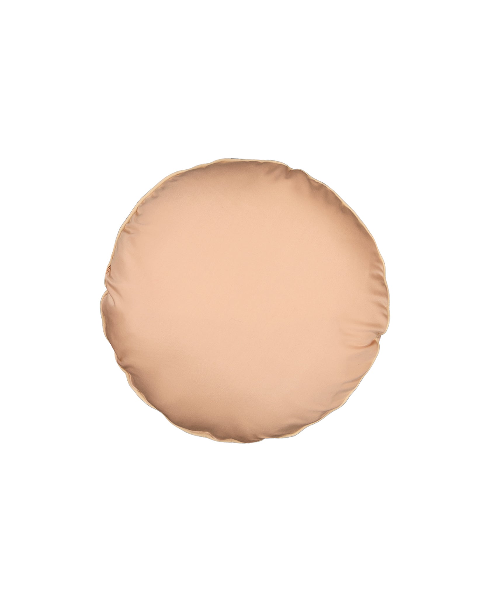 Bomboloni satin cushion - Nude
