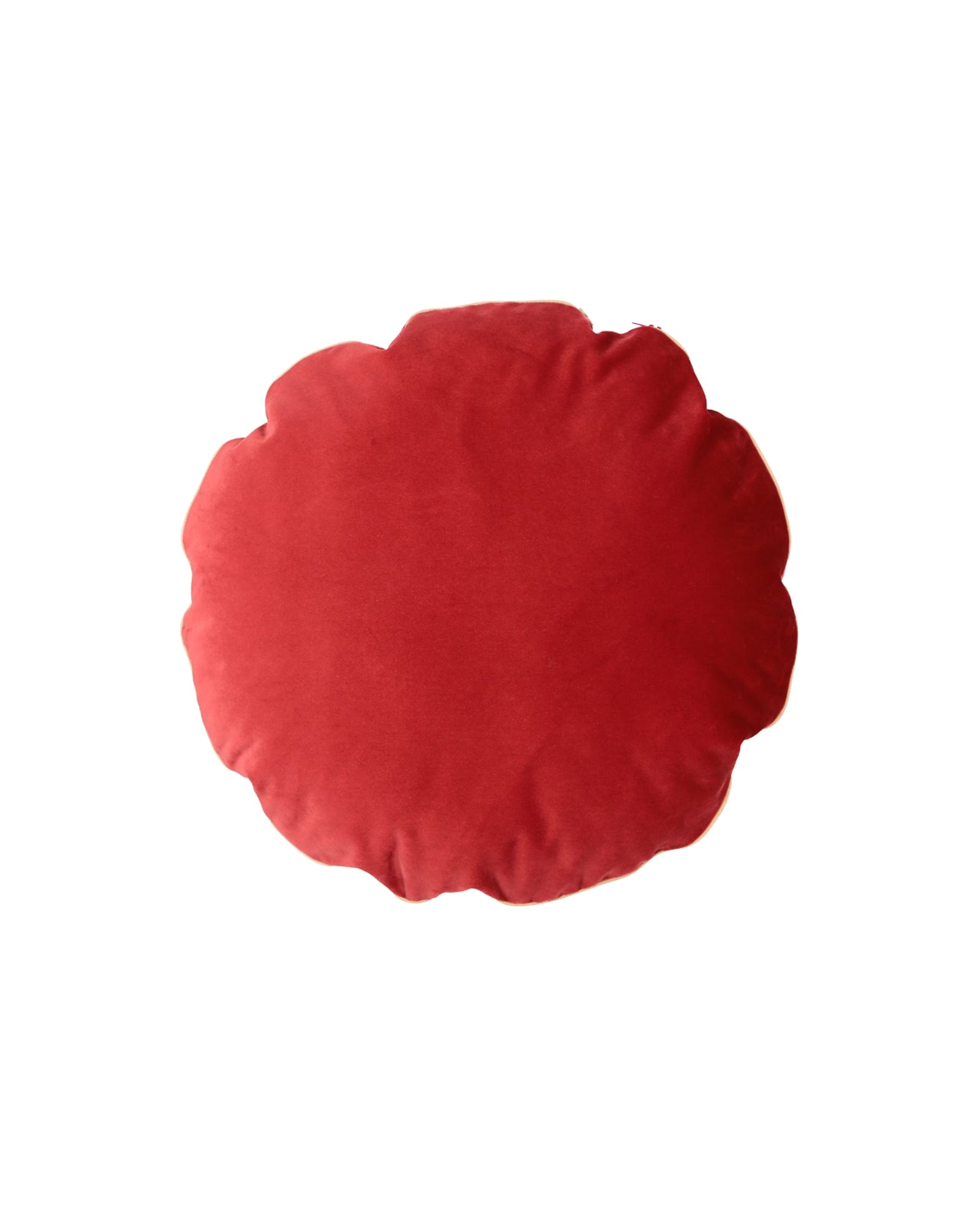 Bomboloni velvet cushion - Red